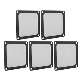 Filtro de Malla Antipolvo para Caja de PC, 5 Unidades de 80 X 80 Mm, Filtro de Polvo para Ventilador de Computadora, Malla, Marco Magnético, Cubierta de Filtro a Prueba de Polvo,