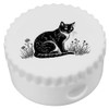 'Cat in Garden' Compact Pencil Sharpener (PS00044741)