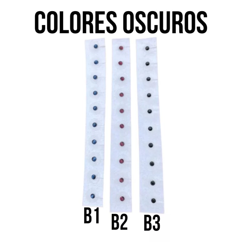 Mex Home Balines Con Piedra Swarovsky Auriculoterapia 500 Piezas