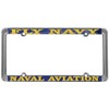 Fly Navy Naval Aviation License Plate Frame, Thin Rim