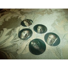 Unbranded Pre Cut One Inch WALKING DEAD TV SERIES  FREE SHIP - 25 Bottle Cap Images