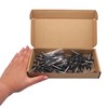 SKIR'CO (50 pcs) Painted Roofing Screws 4.8 x 60 mm,