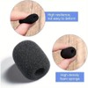 15 PCS Headset Microphone Covers Foam, Microphone Foam Cover, Microphone