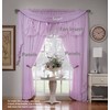 Today's Curtain Emelia Original Voile Scarf 216", Lilac, 45"W x