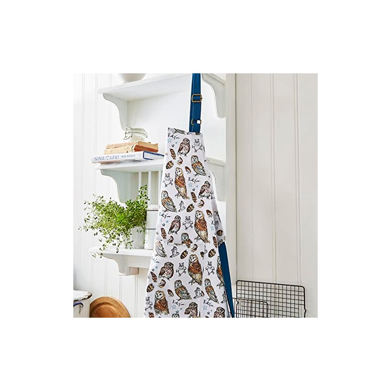 Ulster Weavers Mf Owls Cotton Apron, Multicolor, One Size