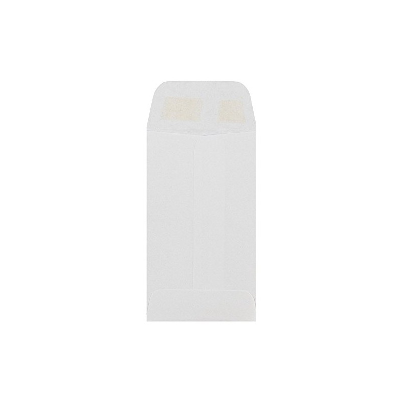 JAM papel moneda sobres – 50 sobres por paquete, Blanco,