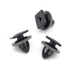 VVO Fasteners Black Plastic Clips Wheel Arch Flares & Trims