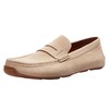Coach Men's Luca Suede Driver Loafer, Taupe, 9