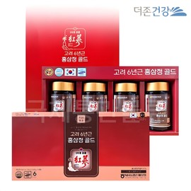 Korea Red Ginseng Extract Gold, 6 Years Old, 960g, 1 Piece