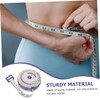 jojofuny Aluminum Tape Measure 2m Retractable Body Measurement Cloth Measuring