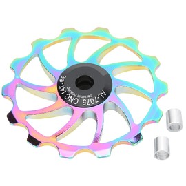 Alomejor 14T Bicycle Rear Guide Wheel Bicycle Rear Derailleur Pulley Guide Pulley