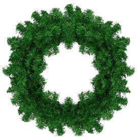 SPRINGOS Christmas Garland Festive Decorative Garland 3 m Christmas Tree Decorative Garland Plastic PVC Wall Wreath Decoration Flexible