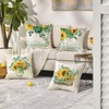 BAOKU Set of 4 Pillow Covers 18x18 Inch Decorative Cushion