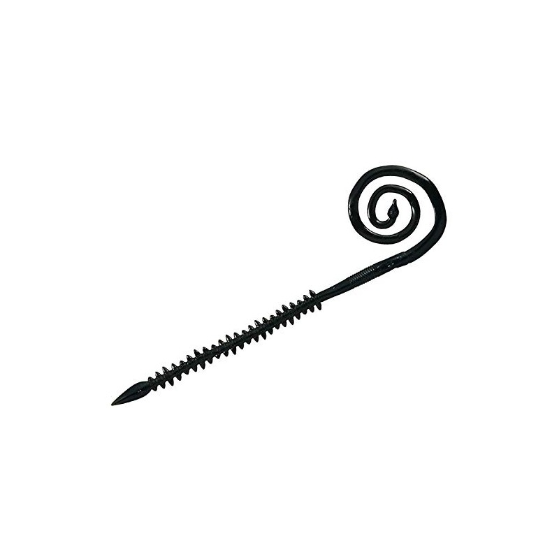 Daiwa Koufang Nakai Mushi Curly 7" Black Isometrics