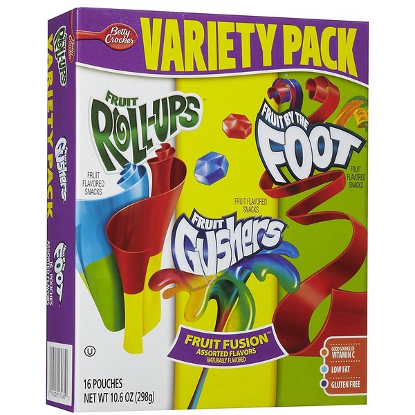 Fruit Snacks Variety Pack, 16 ct