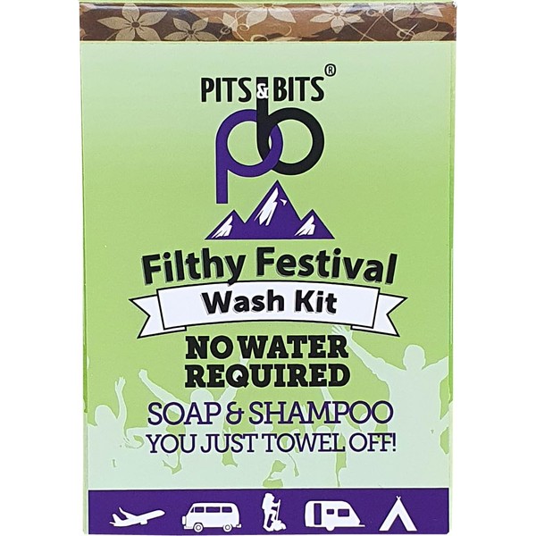 Filthy Festival Wash Kit - no rinse shampoo 100ml /