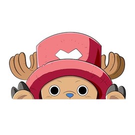 One Anime Piece Manga Decal Stickers, for Cars Laptop Skateboard Wall Decor UV Resistant (Chopper)