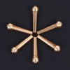Folk Guitar Universal Brass Fixed String Bridge Pin (6pcs) with