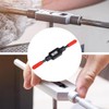 POFET Tap Wrench, Hand Tapping Tool M1-M8 with Rubber Grip