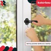 KOTARBAU Set di 5 maniglie per finestra – Maniglia per