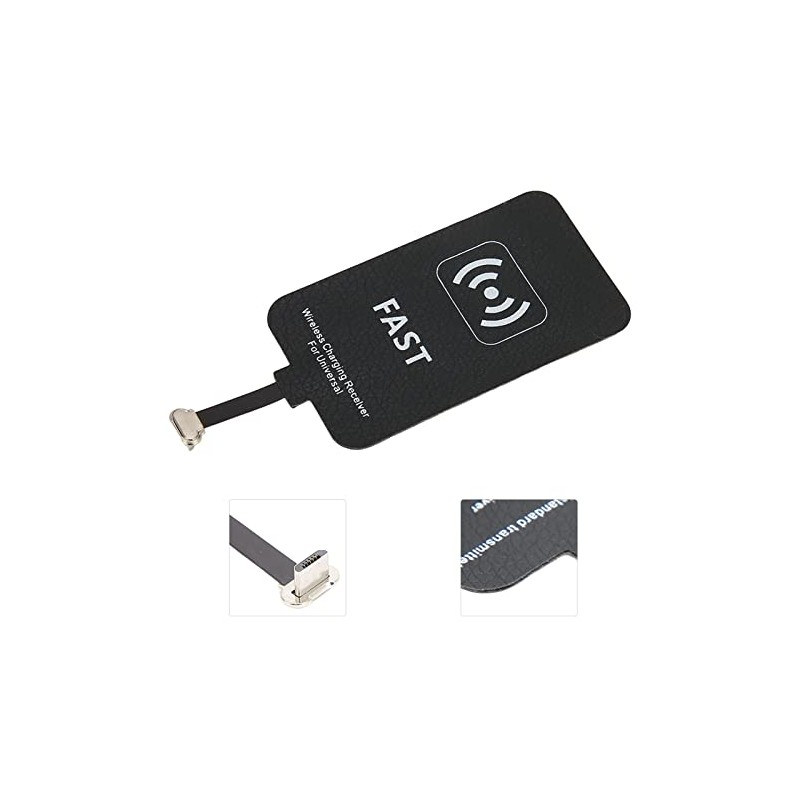 Receptor de Carga Inalámbrico Micro USB, Adaptador de Receptor de