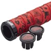 Cinelli Mike Giant Art Bar Tape Grips, Red Velvet, One