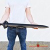 Munetoshi 36" Polypropylene God Killer Black Sword Sturdy Display Training