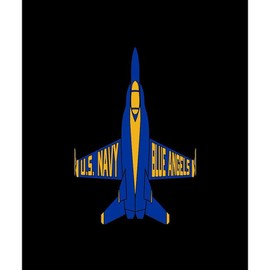 CafePress U.S. Navy Blue Angels Jet Throw Blanket Super Soft Fleece Plush Throw Blanket, 60"x50"