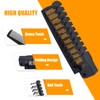 Qjaiune 6PCS Travel Foldable Brush Comb Portable Folding Comb, Anti-Static