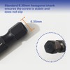 Wjelet 105 Degree Right Angle Drill Bit Adapter, 1/4'' Hex