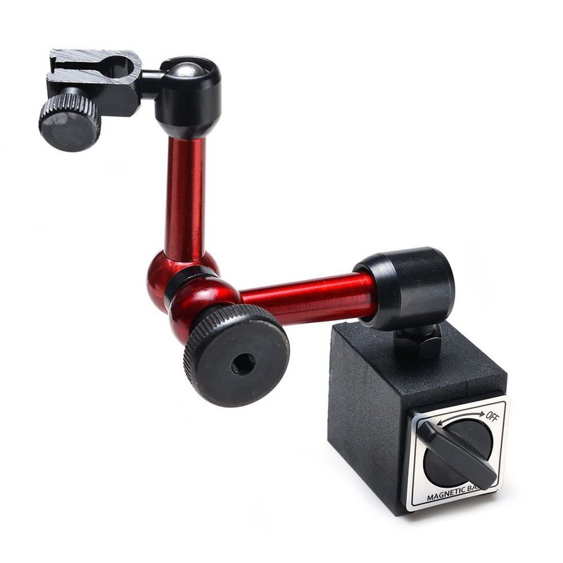 Tiardey 45x30x36mm Adjustable Magnetic Base Holder for Digital Dial Indicator