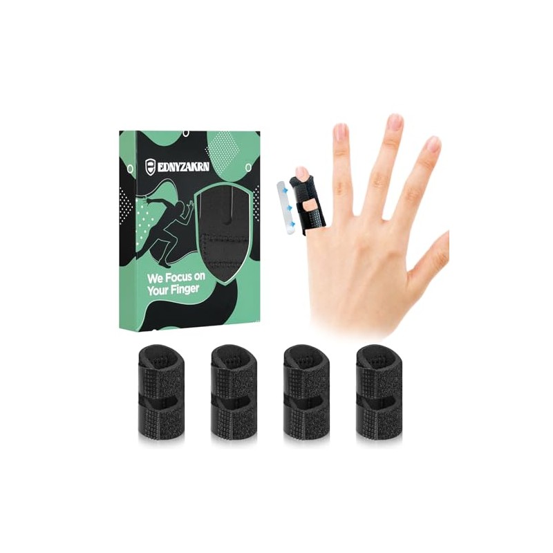 Finger Splint for Little Finger, 4 Pack, Finger Support for