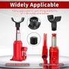 2-in-1 Bottle Jack Adapter - Universal Steel Adapter for Safe