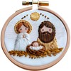 Roioiow Nativity Scene Embroidery DIY Art Kit - Complete Material