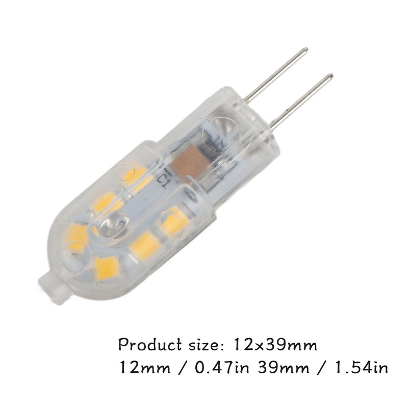 10 Pack G4 2835 LED Bulb Transparent Led Lamp Plug