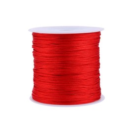 Haofy Nylon Beading Thread String Chinese Knot Cord Rattail Macrame Thread for DIY Jewellery Making