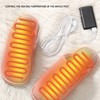 Electric Heated Slipper USB 3 Level Heating Flannel Comfortable Wearing