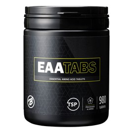 Bulk Sports Essential Amino Acid EAA Tablet, Convenient to Carry, Large Capacity, 980 Tablets (6,000 mg x 81 Servings), Tryptophan Free