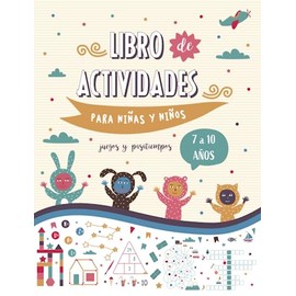 Libro de actividades para niños y niñas de 7 a 10 años - Juegos y Pasatiempos