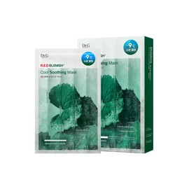 Red Blemish Cool Soothing Mask 10 sheets / 레드 블레미쉬 쿨 수딩 마스크 10매