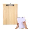 A4 Wooden Clipboard A4 Clipboards with Clip for Daily Notes,