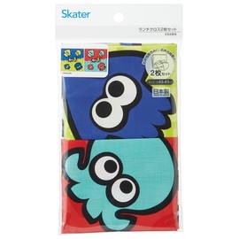 Skater KB4WN-A Children's Bento Cloth, Splatoon 3, Lunch Cloth, Set of 2