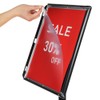 DISPLAYSWORKER Adjustable Heavy Duty Pedestal Sign Holder Floor Stand,Sign Stand