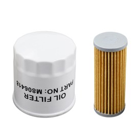 Tendparts MIU804763 Oil Fuel Filter kit M806418 M801101 Compatible with John Deere Front Mower Tractor 1435 1445 1545 1550 1565 F1145 F915 F925 F935 332 670 770 850 950 Replace CH10479 8970713480