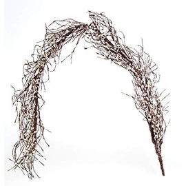 CWI Ivory Garland - 4ft - Artificial Garland for Mantle, Arch, Table, and Entryway