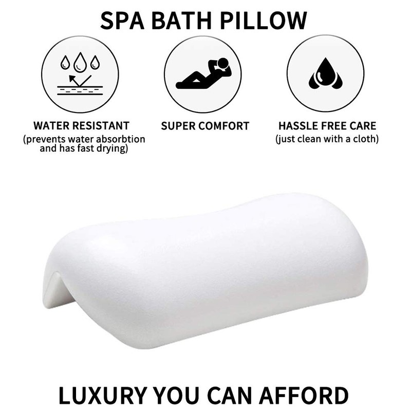 AnnSpa Cuscino di Bagno, Vasca da Bagno Accessori Bagno Morbido