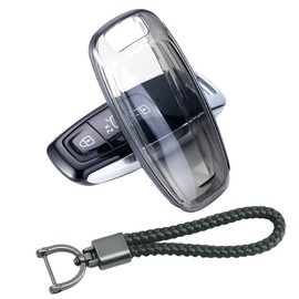 WonHey TPU Car Key Fob Cover fit for Chery Jaecoo J7 J8 J9 Tiggo 8 Pro Plus 5 Plus 7 Pro Tiggo 7 Pro Max Omoda 5 C5, Accessories with Car Keychain PU Leather Key Fob, Keyring Key Case Accessories