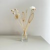 Flower Reed Diffuser Sticks Set,Diffuser Sticks Refill Replacement for Home