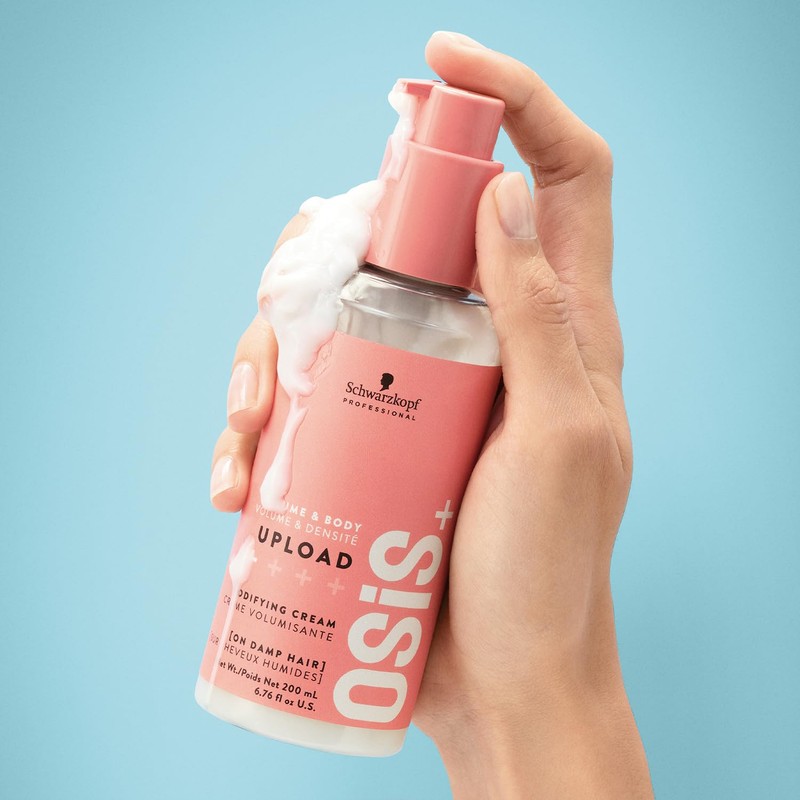 Schwarzkopf Professional OSiS Upload Bodifying Hair Cream Anti Static Heat