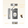 Torch Lighter with Cutter,FANKAI Cigar Lighter Double Jet Flame Refillable
